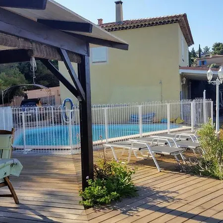 Ferienhaus Sleeps 6 Pool Air Con Wifi Le Lavandou